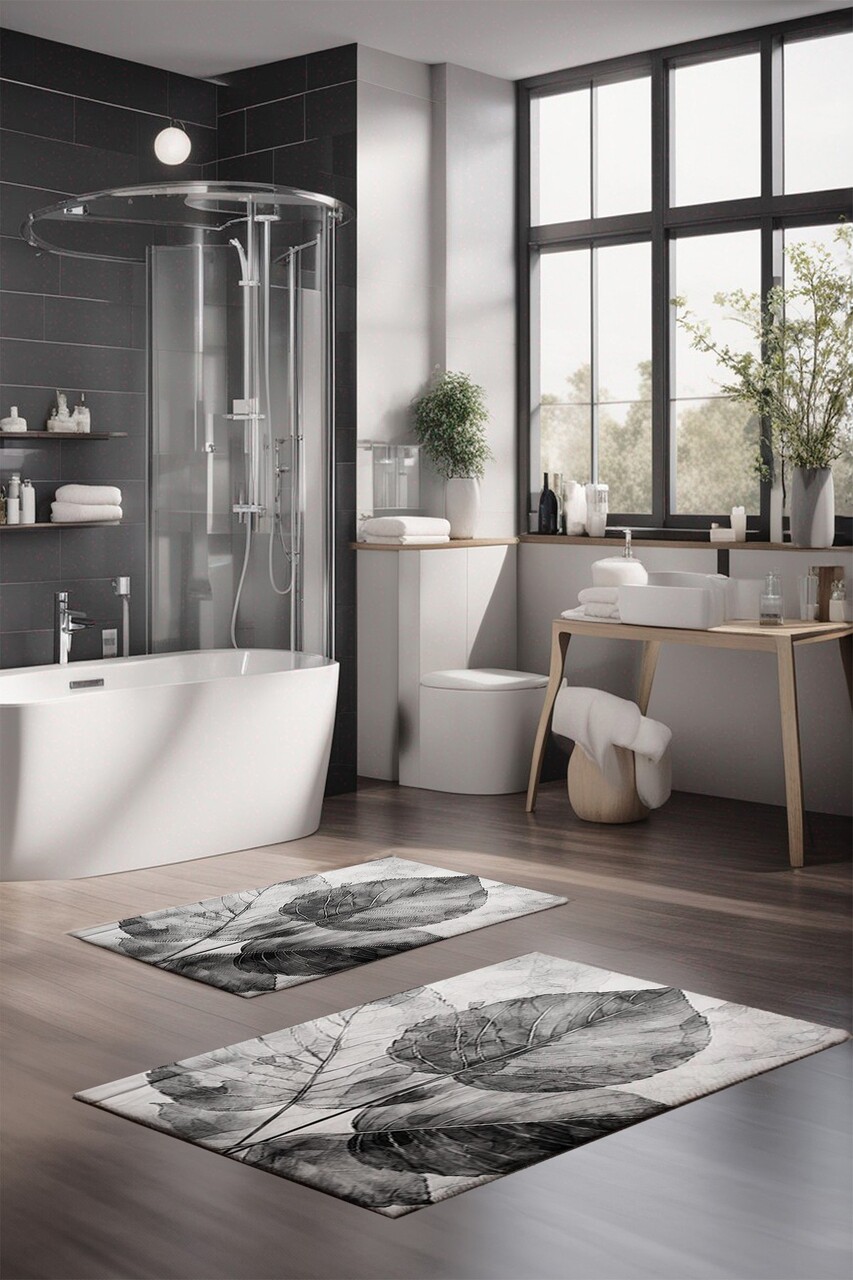 Set covorase de baie, L'essentiel Maison, CT-5408, Multicolor - imagine 4
